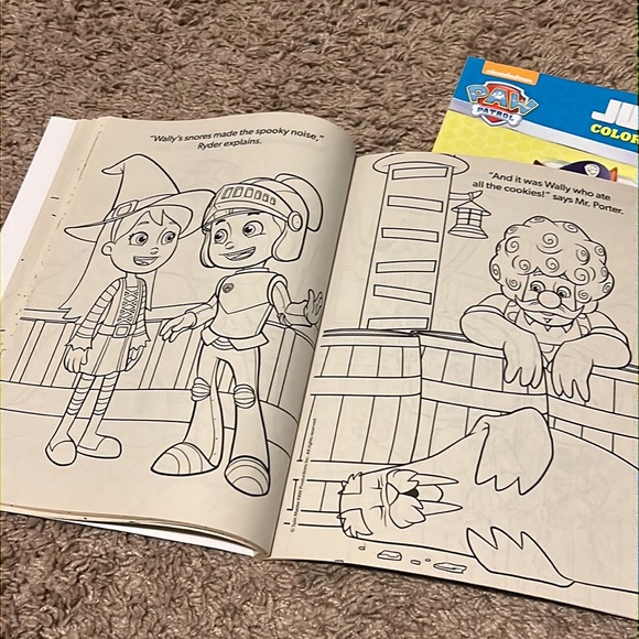 2 Paw Patrol Coloring Books * 2 EUC PreOwned Kids Coloring Books - Picture 7 of 10